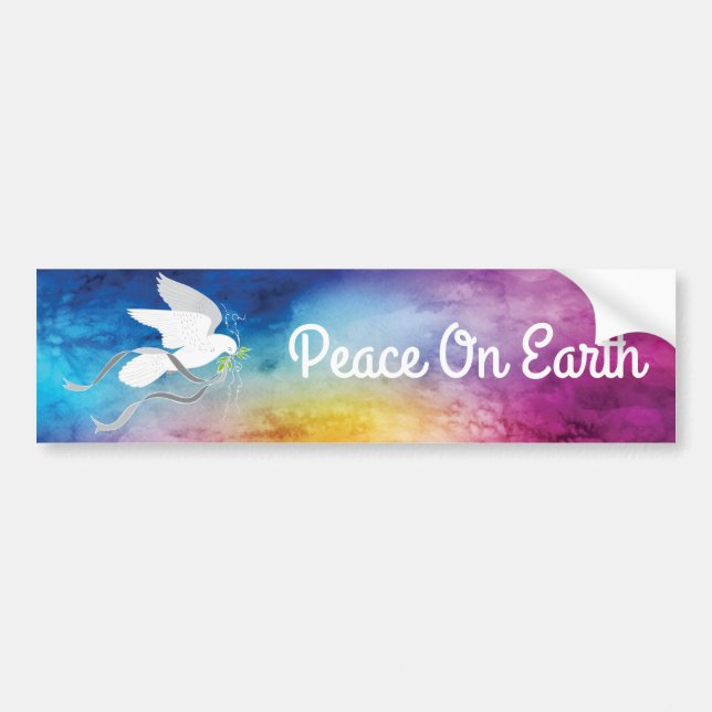 White Dove Bildekal (Framsidan)