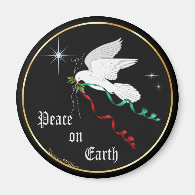 White Dove Magnet (Framsidan)