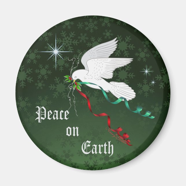 White Dove Magnet (Framsidan)