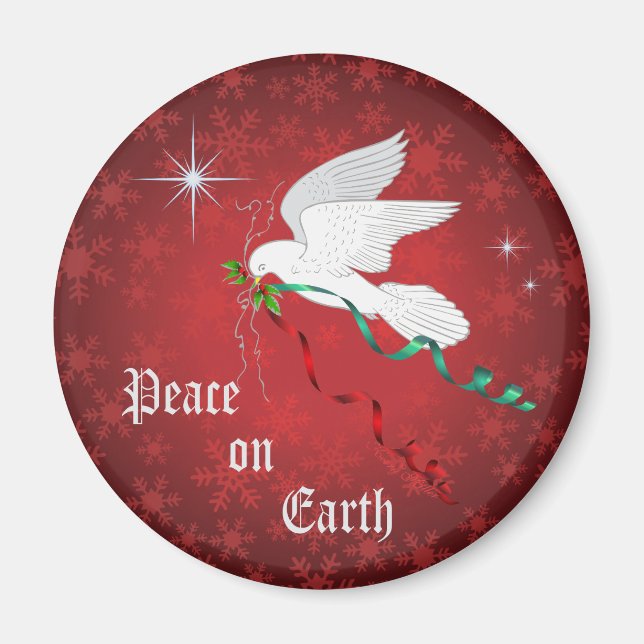 White Dove Magnet (Framsidan)