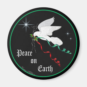 White Dove Magnet