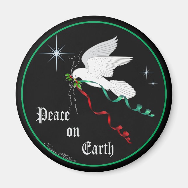 White Dove Magnet (Framsidan)