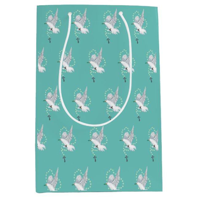 White Dove med Rosary (Framsidan)