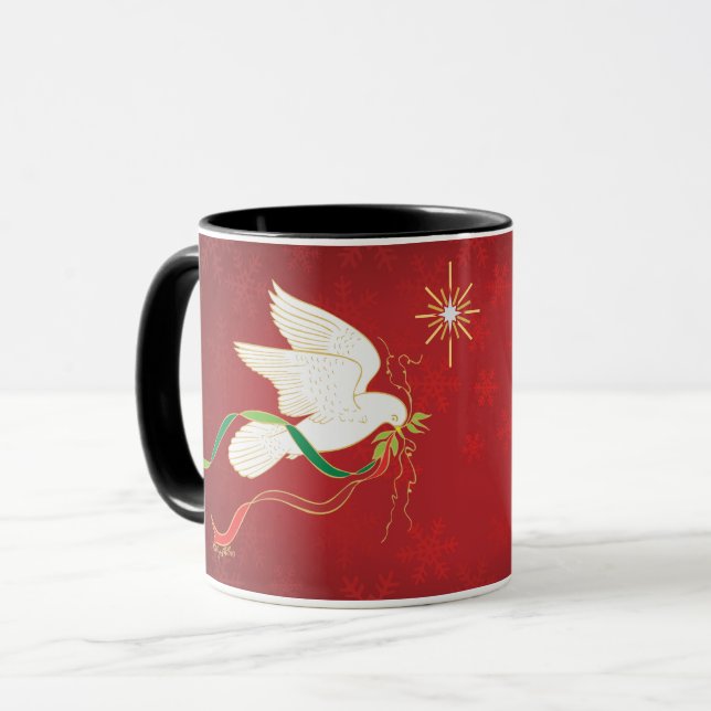 White Dove Mugg (Framsida vänster)