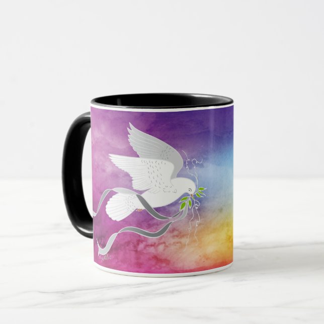 White Dove Mugg (Framsida vänster)