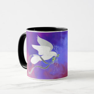 White Dove Mugg