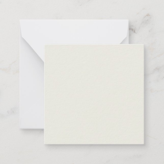 White Dove Solid Färg Anteckningskort (Framsida)