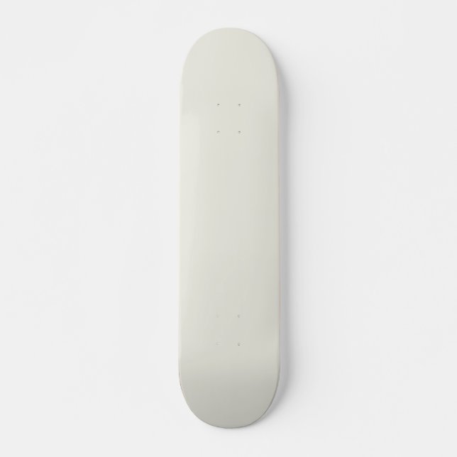 White Dove Solid Färg Mini Skateboard Bräda 18,5 Cm (Framsida)