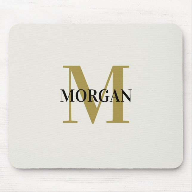 White Dove Solid Färg Musmatta (Framsidan)