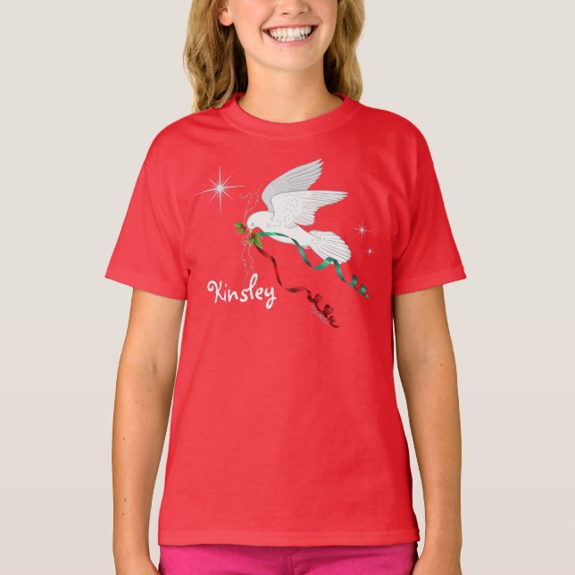 White Dove T Shirt (Framsida)