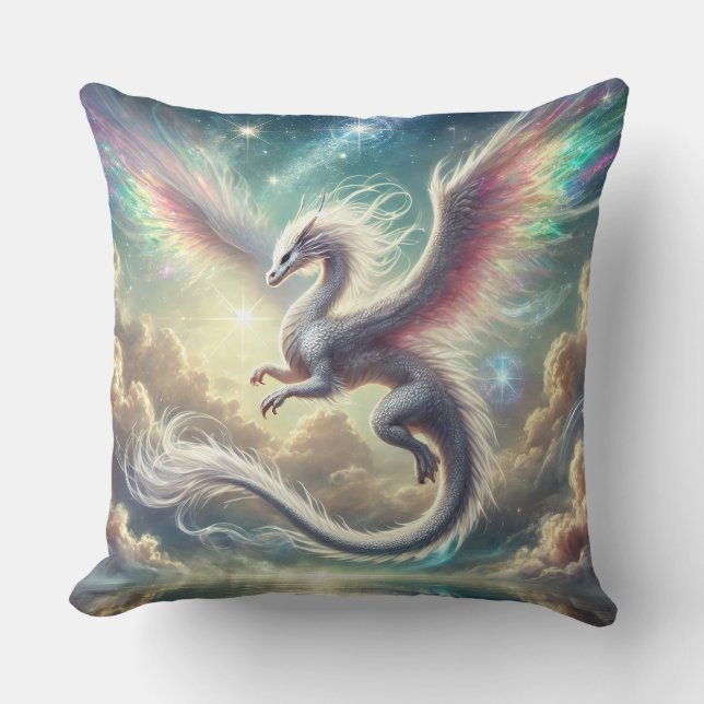 White Dragon Kudde (Framsida)