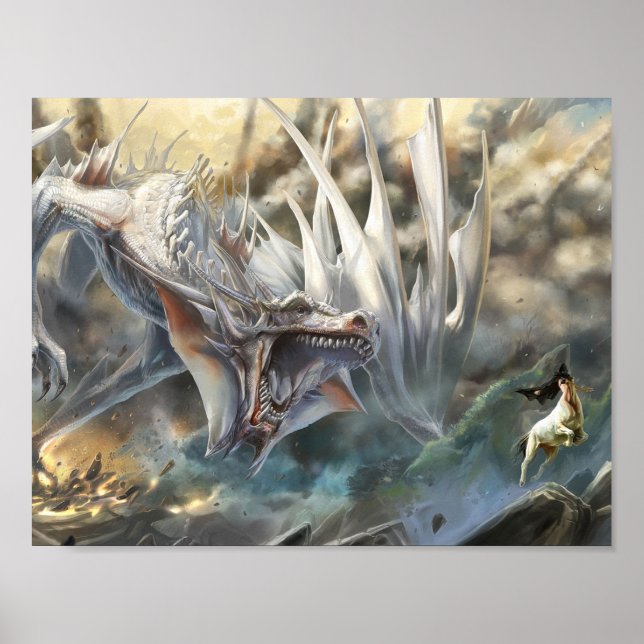 White Dragon Poster (Framsidan)