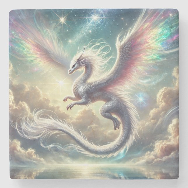 White Dragon Stenunderlägg (Framsidan)