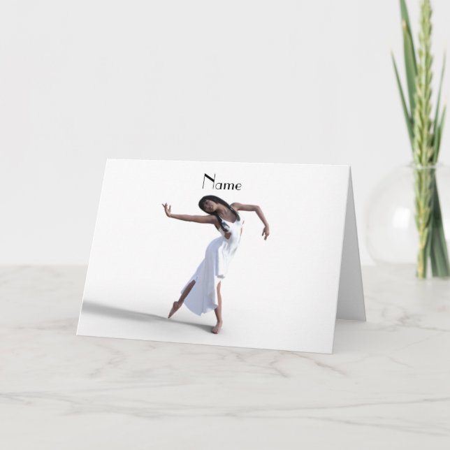 White Dress Dancer Thunder_Cove Kort (Framsida)
