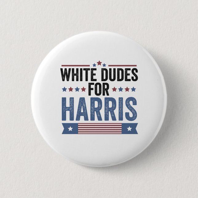 White Dudes for Harris Support President Kamala Knapp (Framsida)