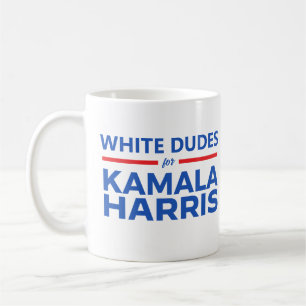White Dudes for Kamala Harris Kaffemugg