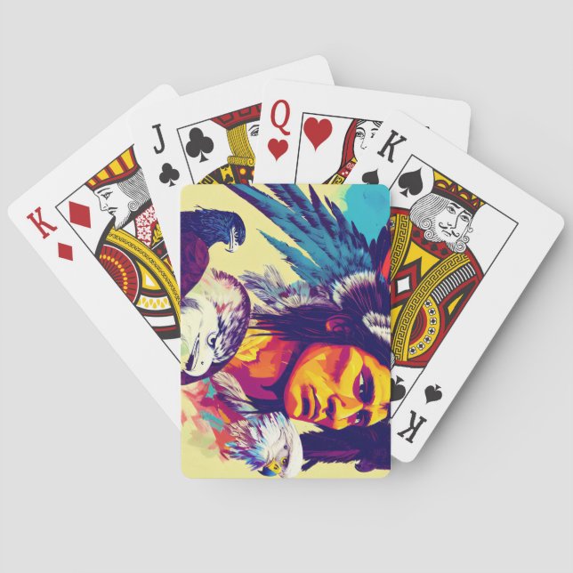White Eagle Casinokort (Baksidan)