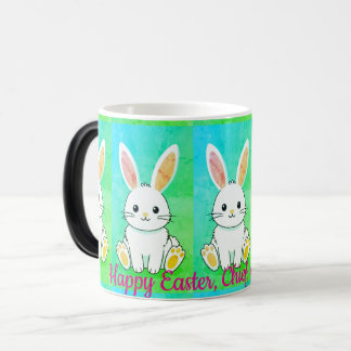  White Easter Bunny Image Humor Magisk Mugg