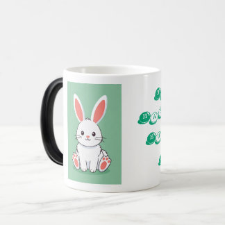  White Easter Bunny Image Magisk Mugg