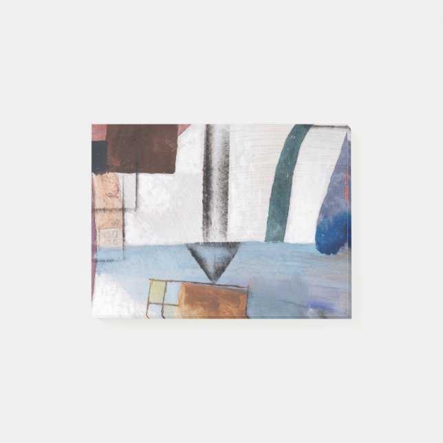 White Easter II  by Ogawa Kazumasa Post-it Block (Framsida)