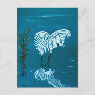 WHITE EGRET VYKORT