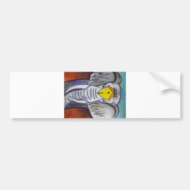 White Elephant Bildekal (Framsidan)