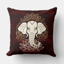 White Elephant Dekorativ kudde