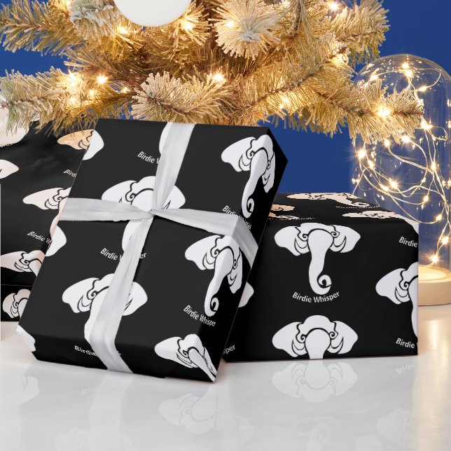 White Elephant Family Home Adress Republican Presentpapper (Helgdagar)