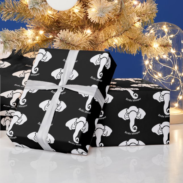 White Elephant Family Home Adress Republican Presentpapper (Helgdagar)