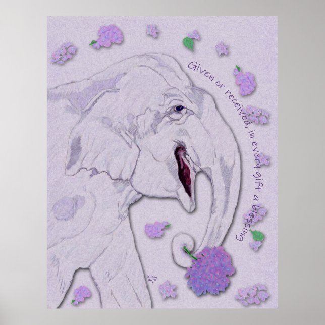 White Elephant Gift Poster (Framsidan)