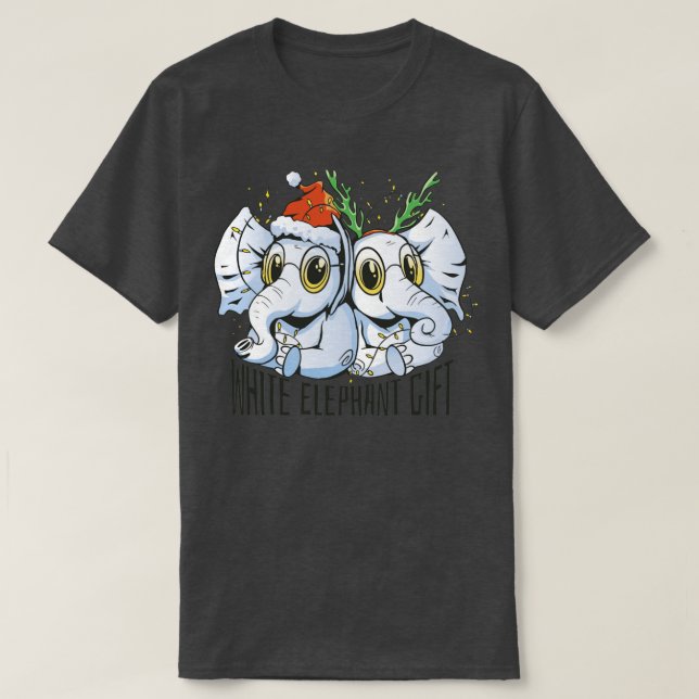 White Elephant Gift T Shirt (Design framsida)