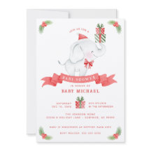 White Elephant jul Baby Shower