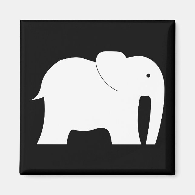 White Elephant Magnet (Framsidan)