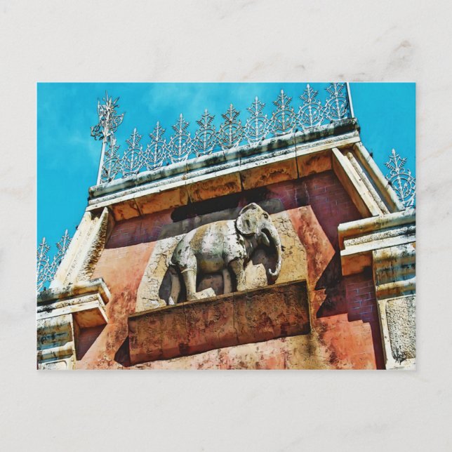 White Elephant Saloon, Fredericksburg, TX Vykort (Framsida)