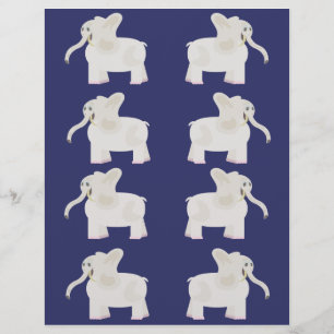 White Elephant Wrapping Lakan Reklamblad