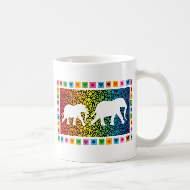 White Elephants Kaffemugg (Höger)