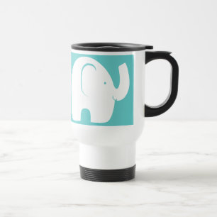 White Elephants over Aqua Resemugg