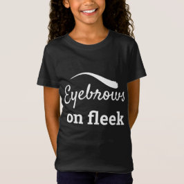 White Eyebrows on Fleek Trendig Flawless Stil, ZFJ T Shirt