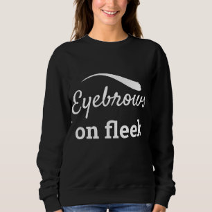 White Eyebrows on Fleek Trendig Flawless Stil, ZFJ T Shirt
