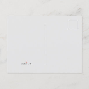 White #FFFF, Aqua Dimma Meddelande Vykort