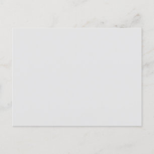 White #FFFF, Aqua Dimma Vykort
