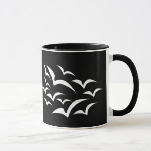 White Fladdermus Cloud Mugg