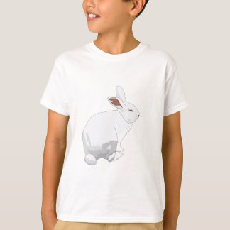 White Flemish Giant Rabbit T Shirt