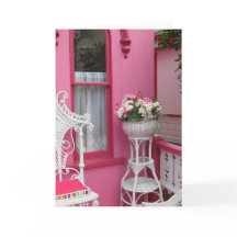 White Flower Basket på Rosa - Martha's Vineyard