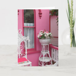 White Flower Basket på Rosa - Martha's Vineyard Kort