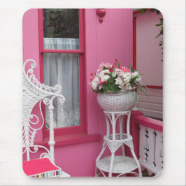 White Flower Basket på Rosa - Martha's Vineyard Musmatta