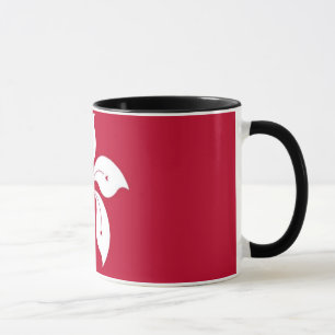 White Flower Mugg
