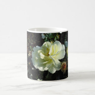 White Flower Mugg