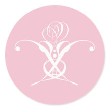 White Flower Pastel Rosa Påsk