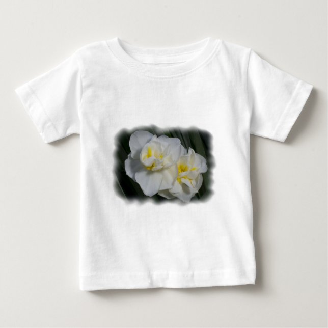 White Flower Tee Shirt (Framsida)